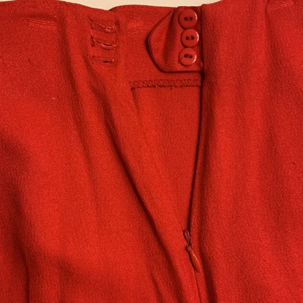 Rena Roman for Saville Women’s Red Skirt. Size 12